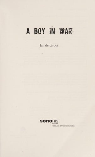 A boy in war