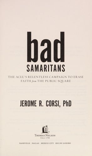 Bad Samaritans