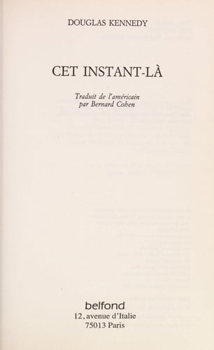 Cet instant-la