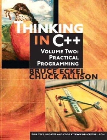 Thinking in C++
