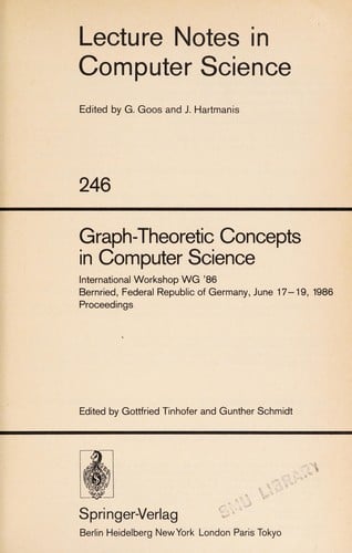 Graph-theoretic concepts in computer science