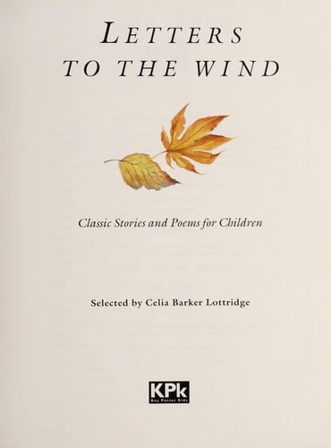 Letters to the wind