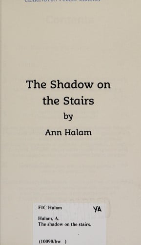 The shadow on the stairs