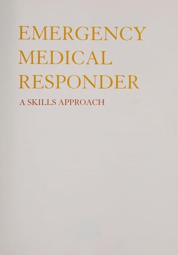 Emergency medical responder