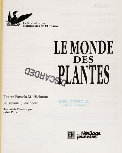 Le monde des plantes