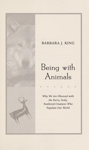 Being with animals