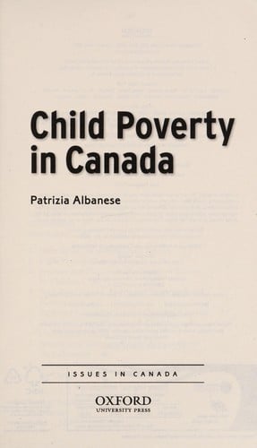 Child poverty in Canada