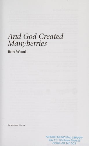 And God created Manyberries