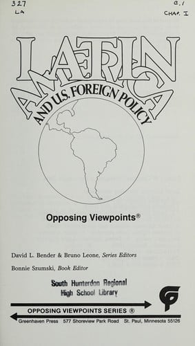 Latin America and U.S. foreign policy