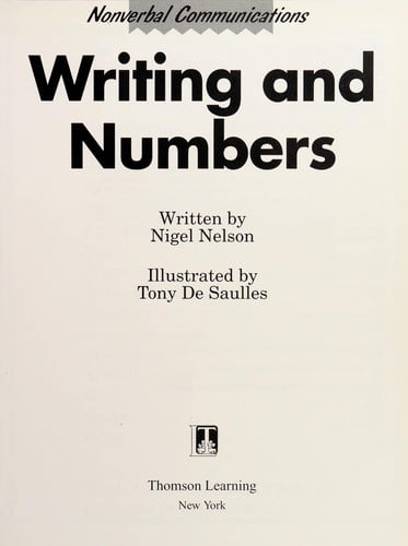Writing and numbers