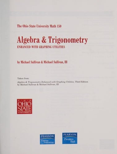 Algebra & trigonometry