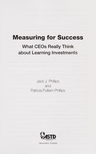 Measuring for success