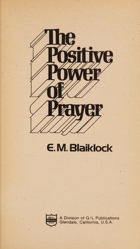The positive power of prayer