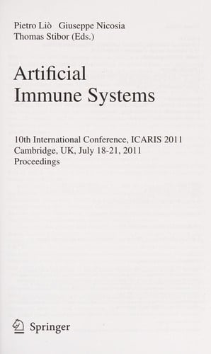 Artificial Immune Systems