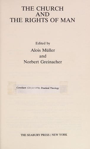 The Church and the rights of man