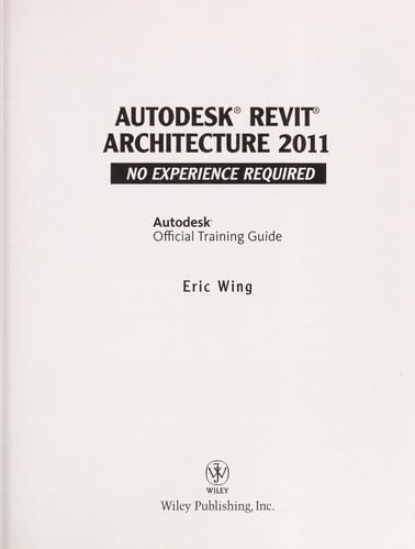 Autodesk Revit architecture 2011