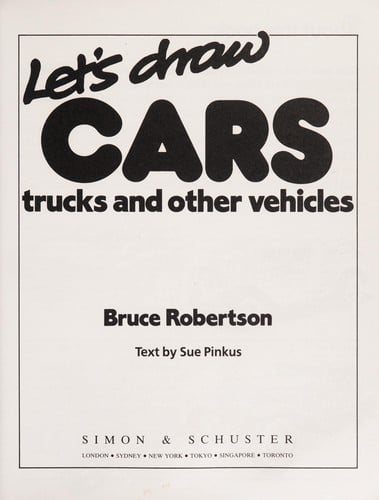 Cars, trucks and other vehicles