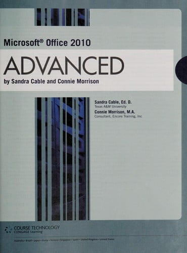 Microsoft Office 2010, advanced