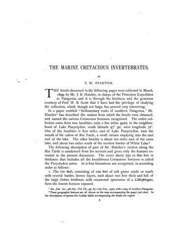 ... The Marine Cretaceous Invertebrates