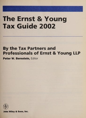 The Ernst & Young tax guide 2002
