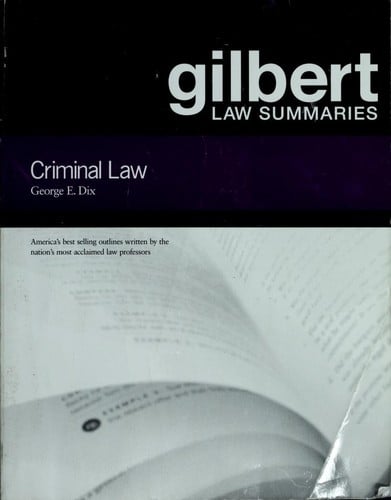 Gilbert Law Summaries