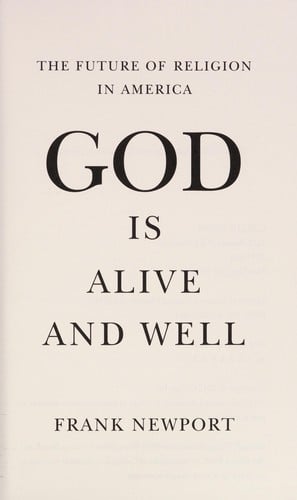 God is alive and well