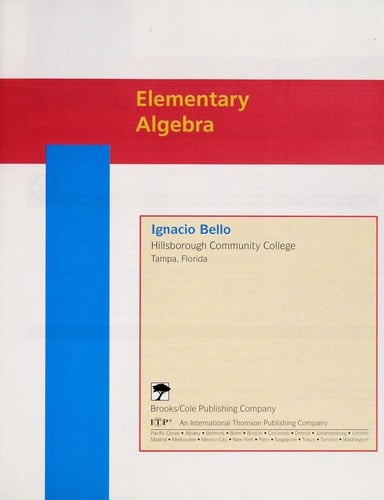 Elementary algebra