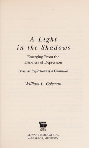 A light in the shadows