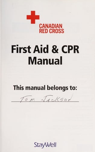 First aid & CPR manual