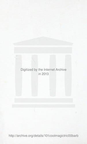 101 cool magic tricks