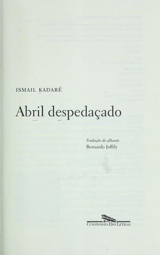 Abril despedaçado