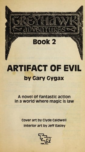 Artifact of evil