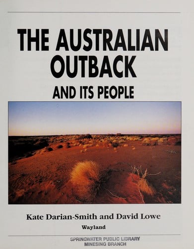 The Australian outback and its people