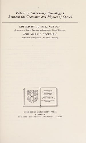 Between the grammar and physics of speech