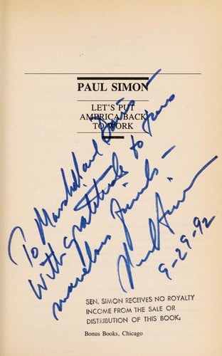 Let's put America back to work