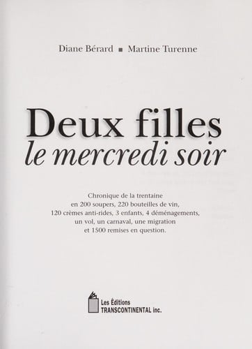 Deux filles, le mercredi soir