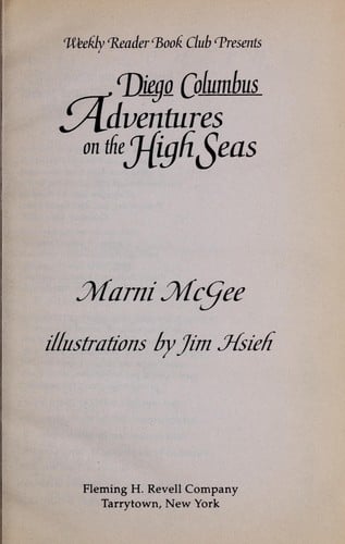 Diego Columbus : adventures on the high seas