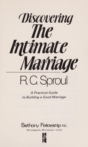 Discovering the intimate marriage