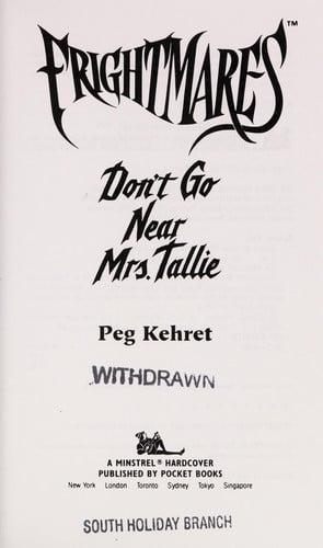 Don't Go Near Mrs Tallie