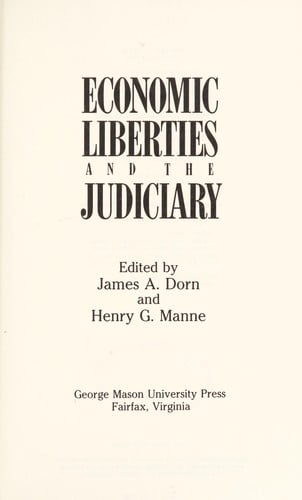 Economic liberties and the judiciary