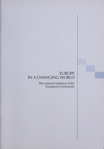 Europe in a changing world