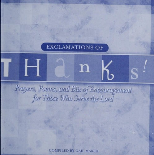 Exclamations of thanks!