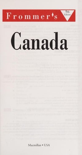 Frommer's Canada