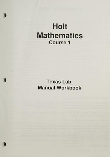Holt mathematics