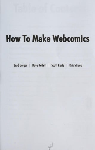 How to make webcomics