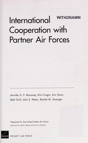 International cooperation with partner air forces