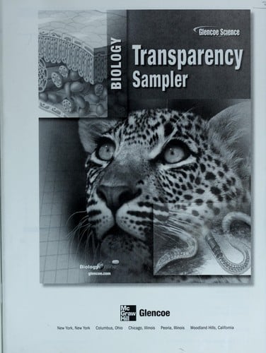 Biology transparency sampler