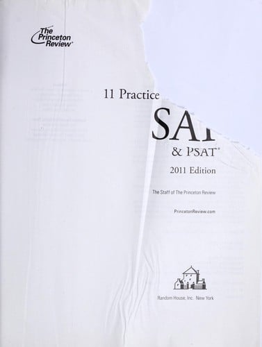 11 practice tests for the SAT & PSAT