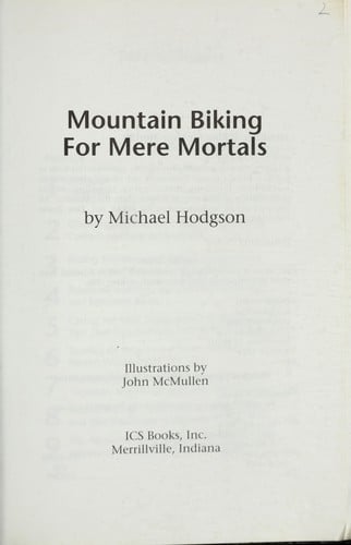 Mountain biking for mere mortals