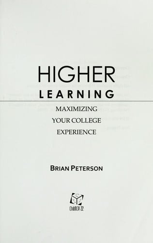 Higher learning